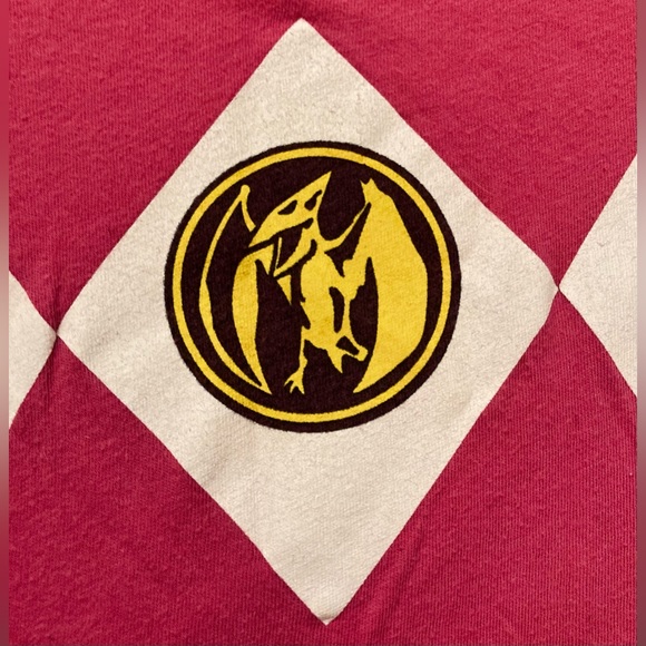 Mighty Fine Pink Ranger tee shirt - Picture 4 of 13